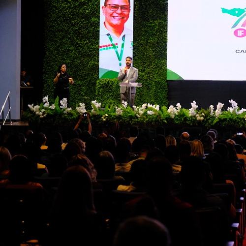Reitor Na Abertura Do Evento
