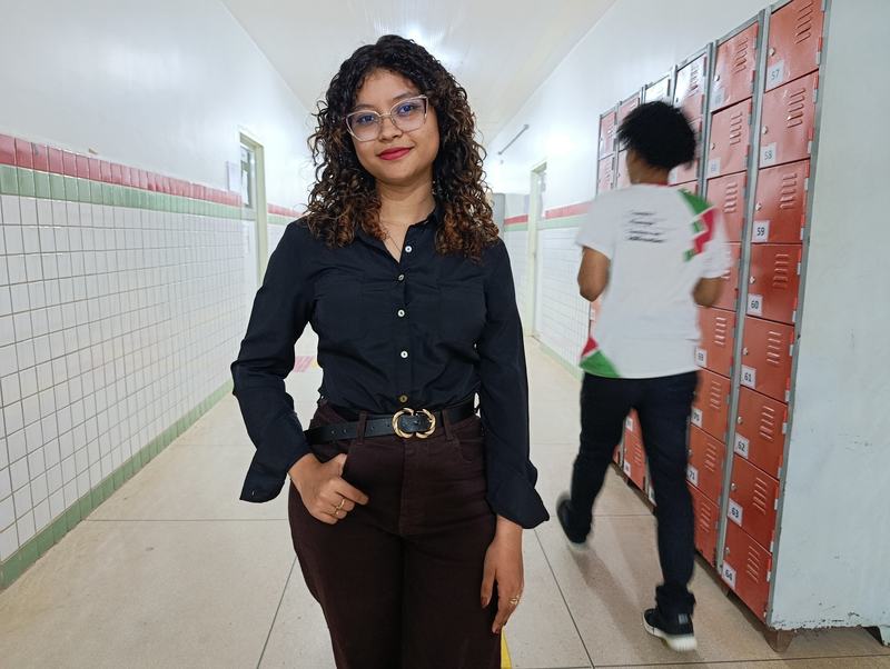 Iniciativa: hoje concluinte do curso superior, estudante vislumbrou a chance do intercâmbio ao saber da ida da colega
